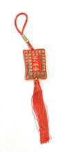 Load image into Gallery viewer, Feng Shui Lucky Red Tassel Sequin Chinese Hanging Bag Charm Year of Tiger Gift