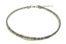 Load image into Gallery viewer, Slim Crystal Choker Necklace Classic Gothic Tattoo Retro Sparkly Party Gift UK