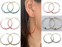Load image into Gallery viewer, Large Funky Girls' Women's Hoop Fashion Earrings - Party Hoops Gift