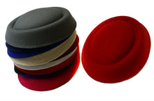 Load image into Gallery viewer, Fascinator Base Felt Like Pillbox Hat DIY Material Make Supplies Wholesale