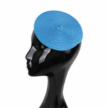 Load image into Gallery viewer, Round Straw Disc Millinery Hat Fascinator Base DIY Craft Pillbox Supply UK