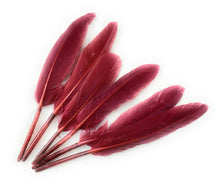 Load image into Gallery viewer, 50 x Goose Feathers Pack, 10 - 15cm Arts &amp; Crafts Fancy Dress Making Feather UK