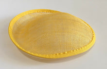 Load image into Gallery viewer, 20cm Round Sinamay Dipped Disc Fascinator Base Hat Millinery DIY Supply UK