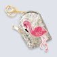Sequin Unicorn Coin Purse Pouch Mini Backpack Bag Charm Keychain Wallet Girls UK