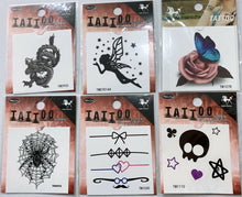 Load image into Gallery viewer, 6 Temporary Tattoos – 7 x 9cm