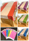 Disposable Polka Dot Table Cover Cloth Plastic PVC Tablecloth Birthday Party UK