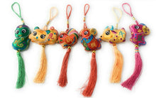 Load image into Gallery viewer, Lucky Tassel Chinese New Year Wall Hanging Car Deco Bag Charm - Zodiac Animals