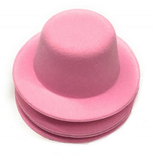 Load image into Gallery viewer, Set of 4 x Mini Round Top Hat Cap Fascinator Felt Hat Base Supplies Wholesale