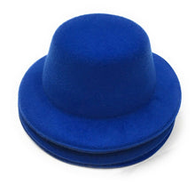 Load image into Gallery viewer, Set of 4 x Mini Round Top Hat Cap Fascinator Felt Hat Base Supplies Wholesale