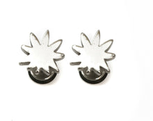 Load image into Gallery viewer, Mens PAIR Stainless Steel Stud Earrings Pair Design Screw back  Womens Girls Boy