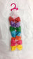 7 Girls Red Pink Green Blue Purple Big Hair Bow Set with Bow Holder & Gift Bag