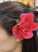 Load image into Gallery viewer, 2 X Large Rose Flower Hair Clip Bridal Hairpin Brooch Pin Wedding Bridesmaid