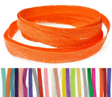 Load image into Gallery viewer, LONG SINAMAY Strip 10mm Width 1.6m Fascinator Hat Making Millinery Trimming bias