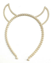 Load image into Gallery viewer, Pearl Headband - Girls Alice Hair Head Band - Unicorn Cat Ear Crown Horn Antler