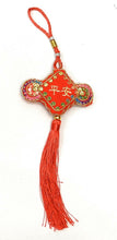Load image into Gallery viewer, Feng Shui Lucky Red Tassel Sequin Chinese Hanging Bag Charm Year of Tiger Gift