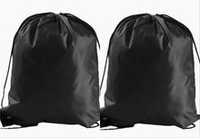 Load image into Gallery viewer, 2 x School Drawstring Bag Sport Gym Swim PE Dance Sports Book Ballet Waterproof
