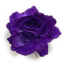 Load image into Gallery viewer, 2 X Large Rose Flower Hair Clip Bridal Hairpin Brooch Pin Wedding Bridesmaid