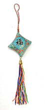 Load image into Gallery viewer, Feng Shui Lucky Red Tassel Sequin Chinese Hanging Bag Charm Year of Tiger Gift