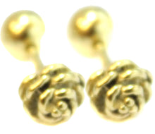 Load image into Gallery viewer, Rose Stainless Steel Stud Mens Earring Body Fake Stretcher Goth