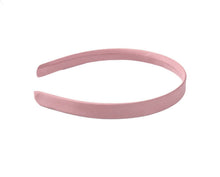 Load image into Gallery viewer, Plain Flat SATIN Fabric Thick ALICE BAND 15mm HEADBAND Hair Band Accessories