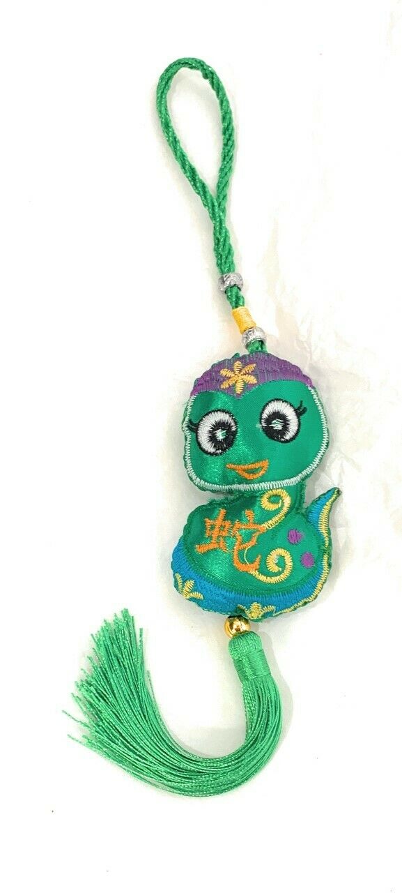 Lucky Tassel Chinese New Year Wall Hanging Car Deco Bag Charm - Zodiac Animals