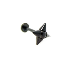 Load image into Gallery viewer, Tiny Gem Labret Tragus Cartilage Earring Lip Bar Stud - Helix Upper Ear Piercing