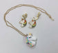Girls Unicorn Necklace Chain and CLIP ON Earrings Gift Set Xmas Stocking Filler