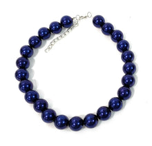 Load image into Gallery viewer, Large 18mm Faux Pearl Bead Chain Vintage Statement Great Gatsby Necklace Choker