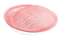 Load image into Gallery viewer, 20cm Round Sinamay Dipped Disc Fascinator Base Hat Millinery DIY Supply UK