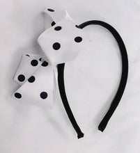 Load image into Gallery viewer, Girls Kids Large Hair Bow Headband Alice Band Ribbon Bands School Wedding Party