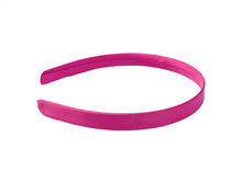 Load image into Gallery viewer, Plain Flat SATIN Fabric Thick ALICE BAND 15mm HEADBAND Hair Band Accessories