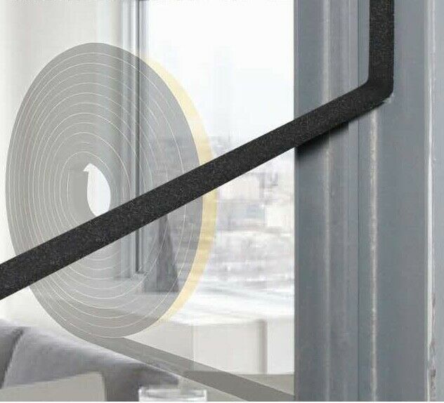 4M Weather Foam Tape Draught Excluder Seal Strip Insulation Window Door UK