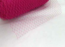 Load image into Gallery viewer, Birdcage Veiling Millinery Netting Trimmings Wedding  Hat Veil Net Fascinator