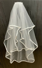Load image into Gallery viewer, White Bridal Lace Veil on Comb Bride to Be Hen Night Bachelorette Wedding Party