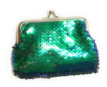 Load image into Gallery viewer, Ladies Girls Reversible Sequin Coin Wallet Pouch Money Purse Card Holder Gift UK