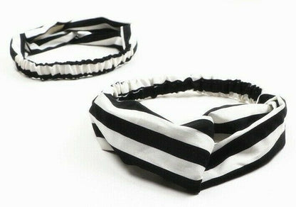 Twist Knot Headband Head Wrap Boho Knotted Hairband Bandana Elastic Hair Band UK