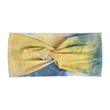 Load image into Gallery viewer, Twist Knot Tie Dye Headband Head Wrap Boho Hairband Bandana Elastic Hair Band UK