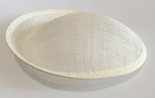 Load image into Gallery viewer, 20cm Round Sinamay Dipped Disc Fascinator Base Hat Millinery DIY Supply UK