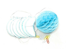 Load image into Gallery viewer, 8.5ft Honeycomb Paper Ball Garland Bunting Party Bday Wedding Decoration Pom Pom