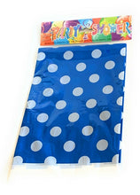 Load image into Gallery viewer, Disposable Polka Dot Table Cover Cloth Plastic PVC Tablecloth Birthday Party UK