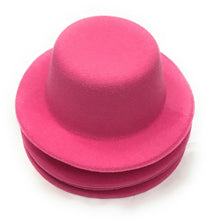 Load image into Gallery viewer, Set of 4 x Mini Round Top Hat Cap Fascinator Felt Hat Base Supplies Wholesale