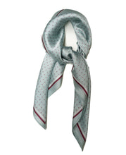 Load image into Gallery viewer, Large Square 70cm Ladies Polka Dots Faux Silk Thin Scarf Neck Warmer Bandana UK