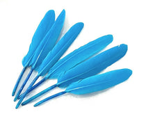 Load image into Gallery viewer, 50 x Goose Feathers Pack, 10 - 15cm Arts &amp; Crafts Fancy Dress Making Feather UK