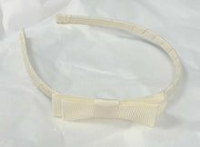 Load image into Gallery viewer, Classic Girls Children's Hair Bow Alice Band Headband Handmade - over 20 Colours