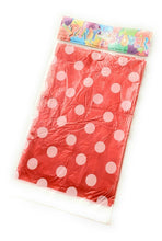 Load image into Gallery viewer, Disposable Polka Dot Table Cover Cloth Plastic PVC Tablecloth Birthday Party UK