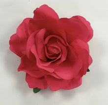 Load image into Gallery viewer, 2 X Large Rose Flower Hair Clip Bridal Hairpin Brooch Pin Wedding Bridesmaid
