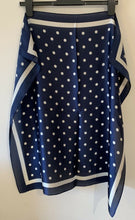 Load image into Gallery viewer, Large Square 70cm Ladies Polka Dots Faux Silk Thin Scarf Neck Warmer Bandana UK