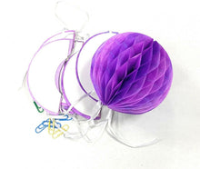 Load image into Gallery viewer, 8.5ft Honeycomb Paper Ball Garland Bunting Party Bday Wedding Decoration Pom Pom