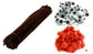 300 Brown Pipe Cleaners Chenille Stems Red Pom Poms Googly Eyes Pack Rudolph Set