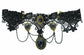 Gothic Black Lace Necklace Collar Choker Halloween Retro Vintage Chain Vampire